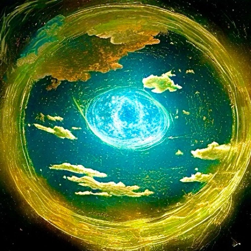 青い空