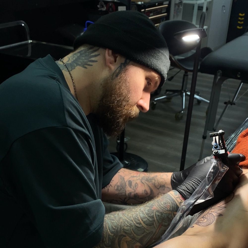 Ash R tattoo artist