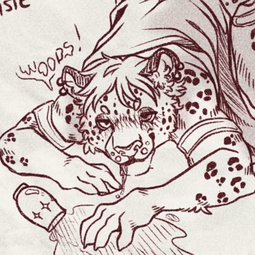 Tirso the leopard (comms open)