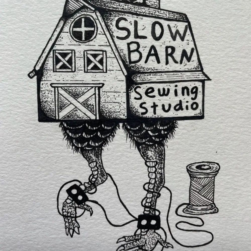 slow barn sewing studio