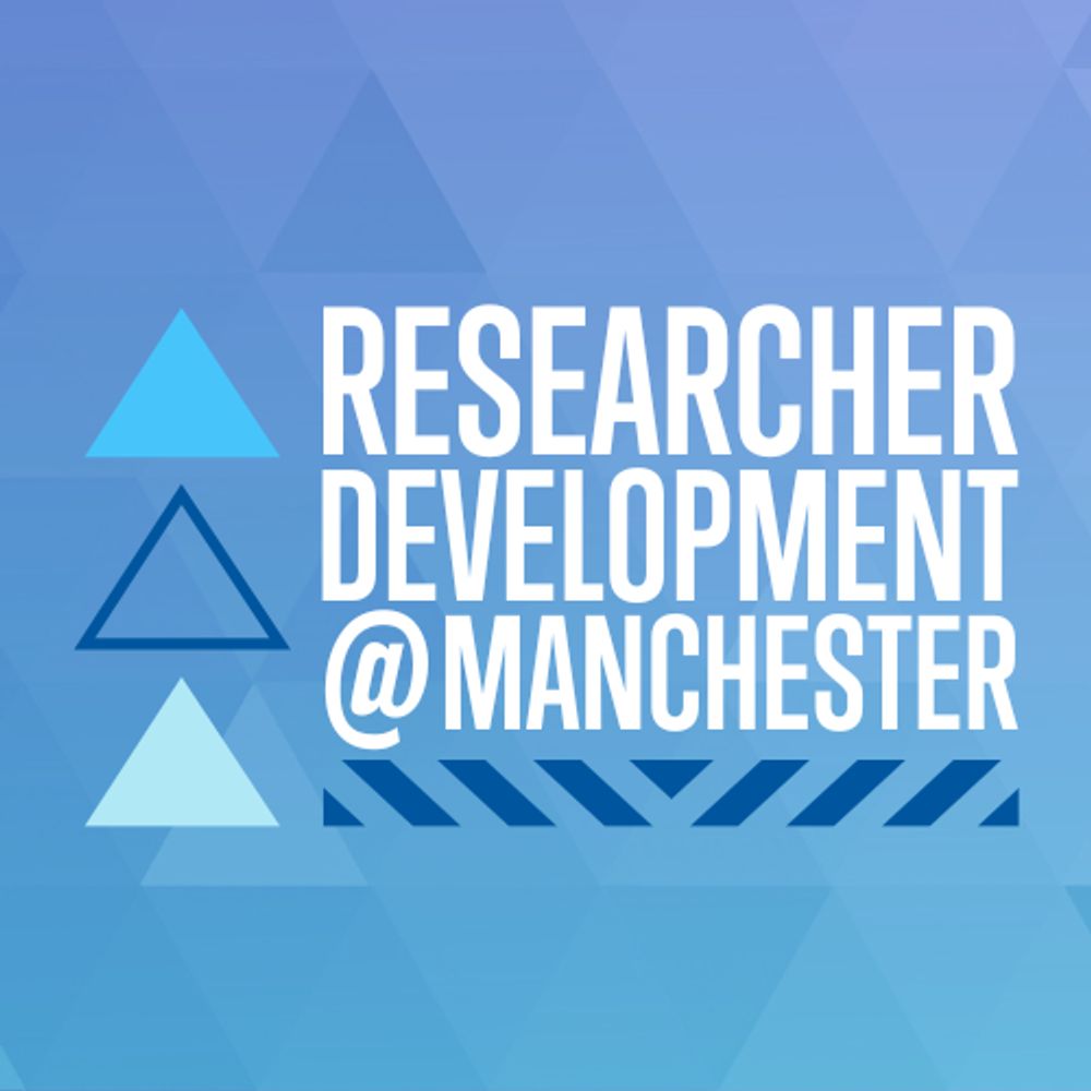 Researcher Development at The University of Manchester