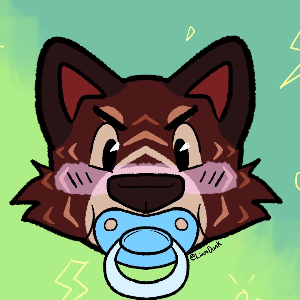 “Big Kid Wannabe“ Cartoon Raccoon