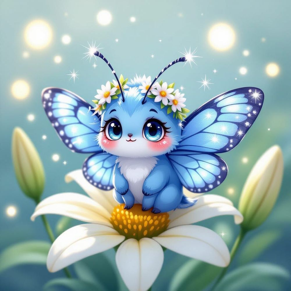 Blue Moth