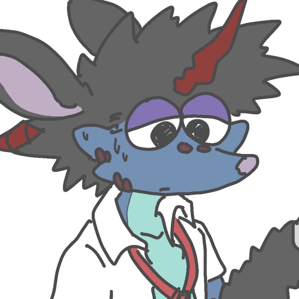 Pantless dragon mole rabbit