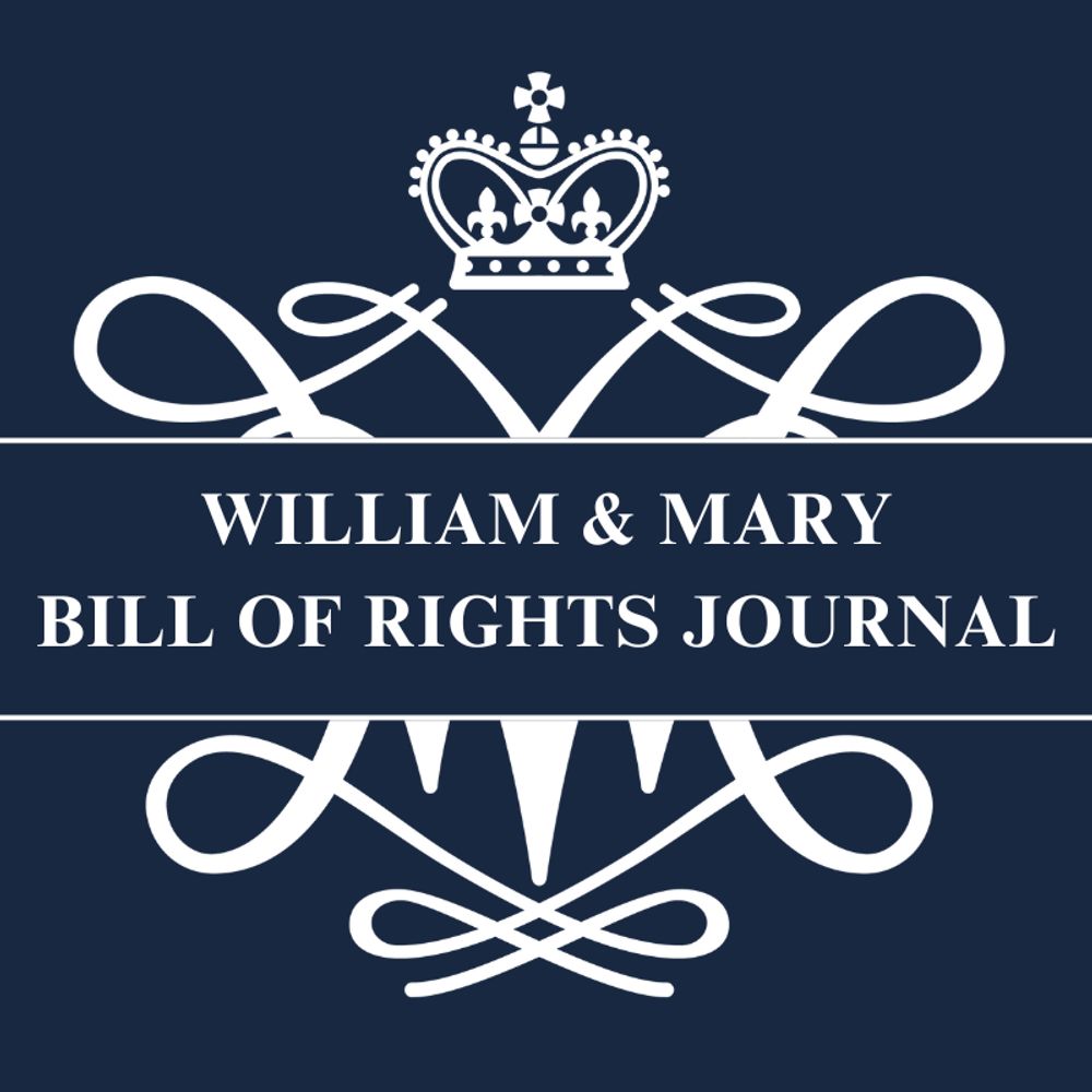 William & Mary Bill of Rights Journal