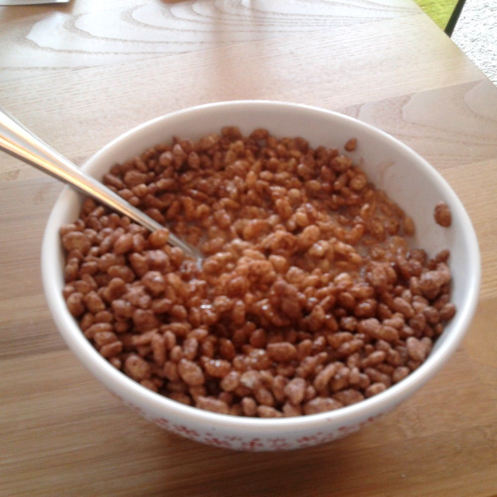 The bowl of cereal dude