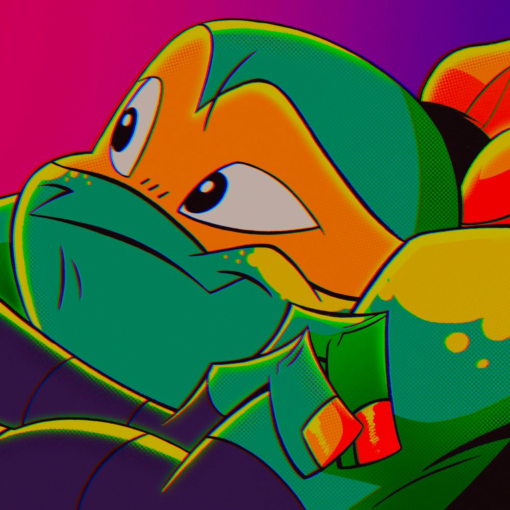 🐢🧡💜💙❤️