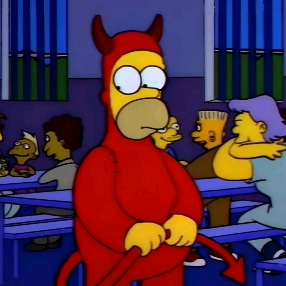 Tatuaje de homero
