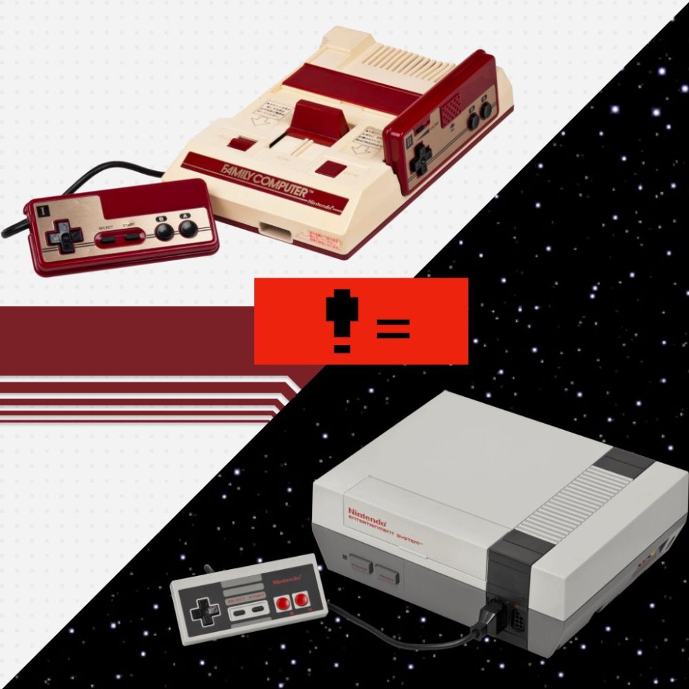 Famicom != NES