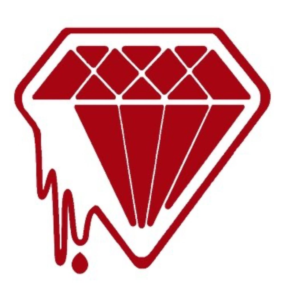 Blood Cubic Zirconia