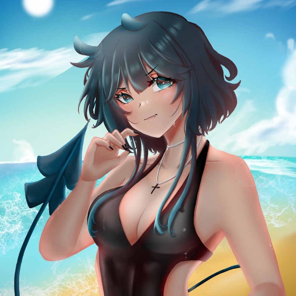 魟魚心心