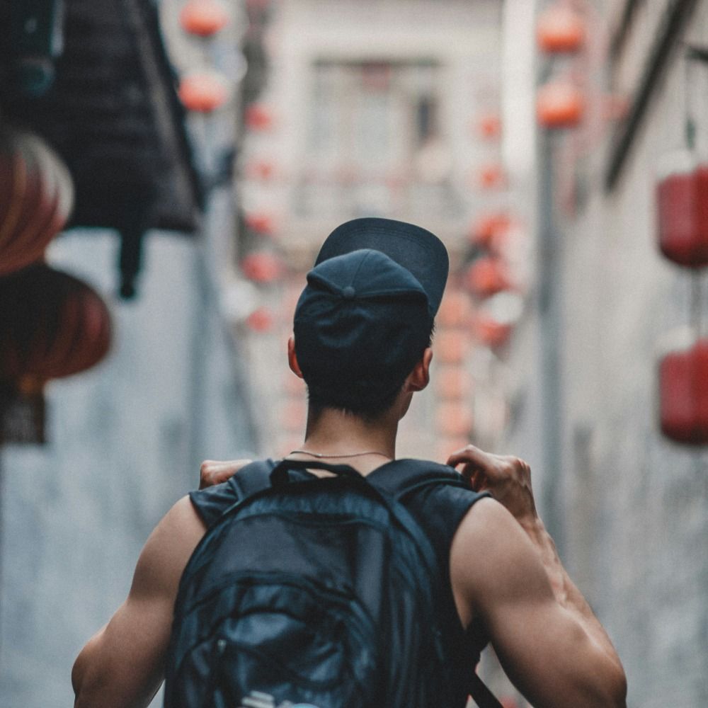 Guys with caps
