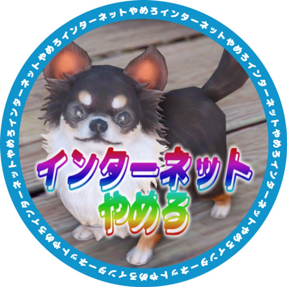 犬を触る