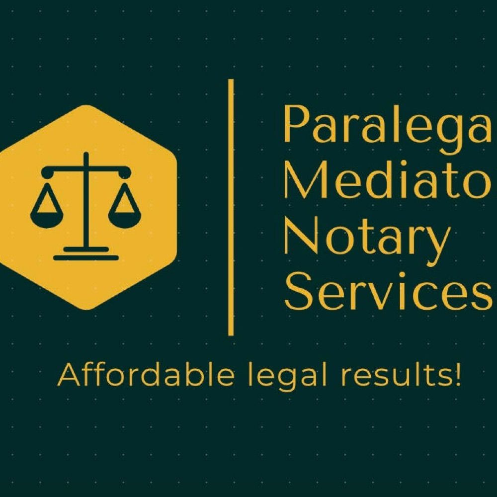 Paralegal, Mediator, Notary Services