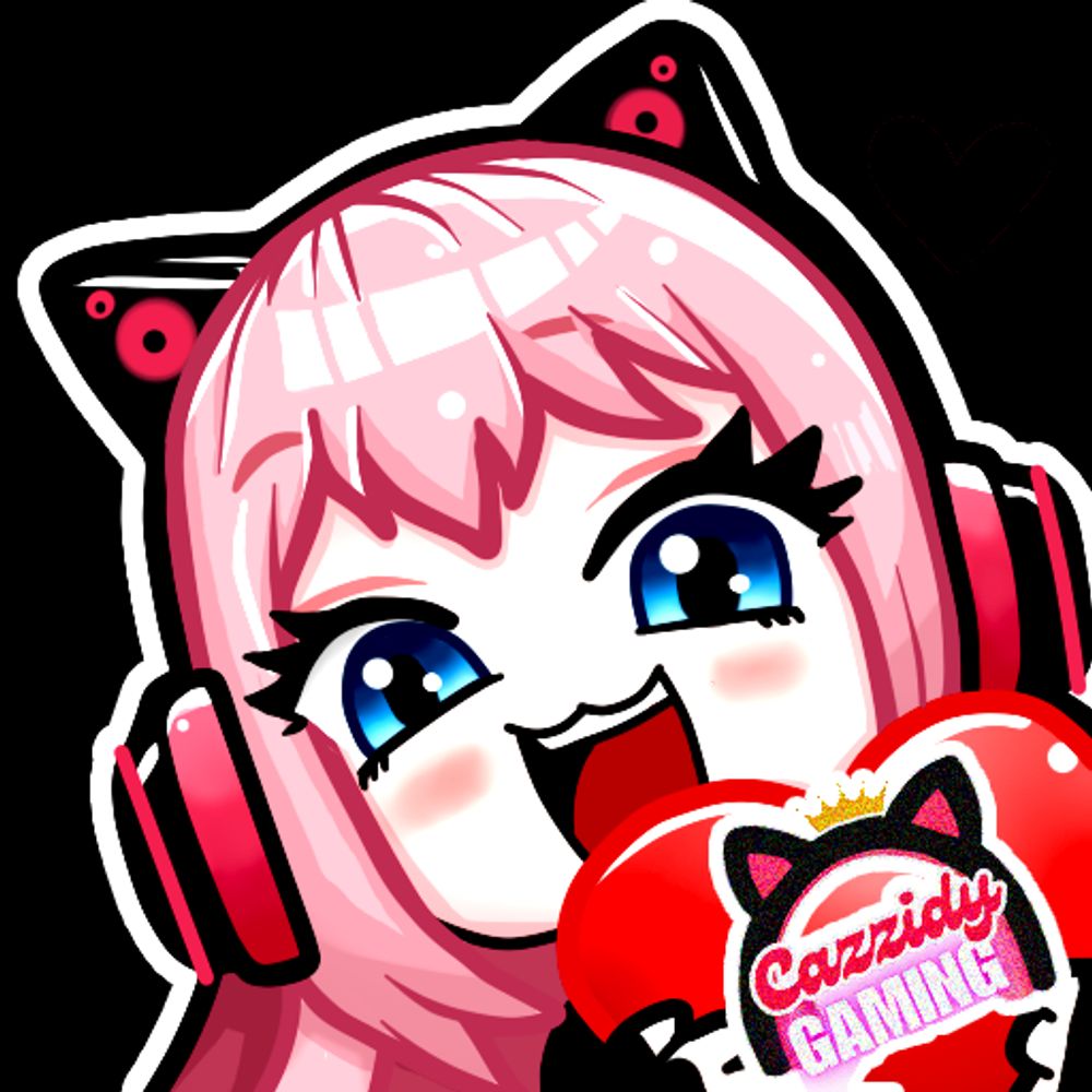 Cazzidygaming [ Vtuber | Twitch Streamer | Emote Artist ]