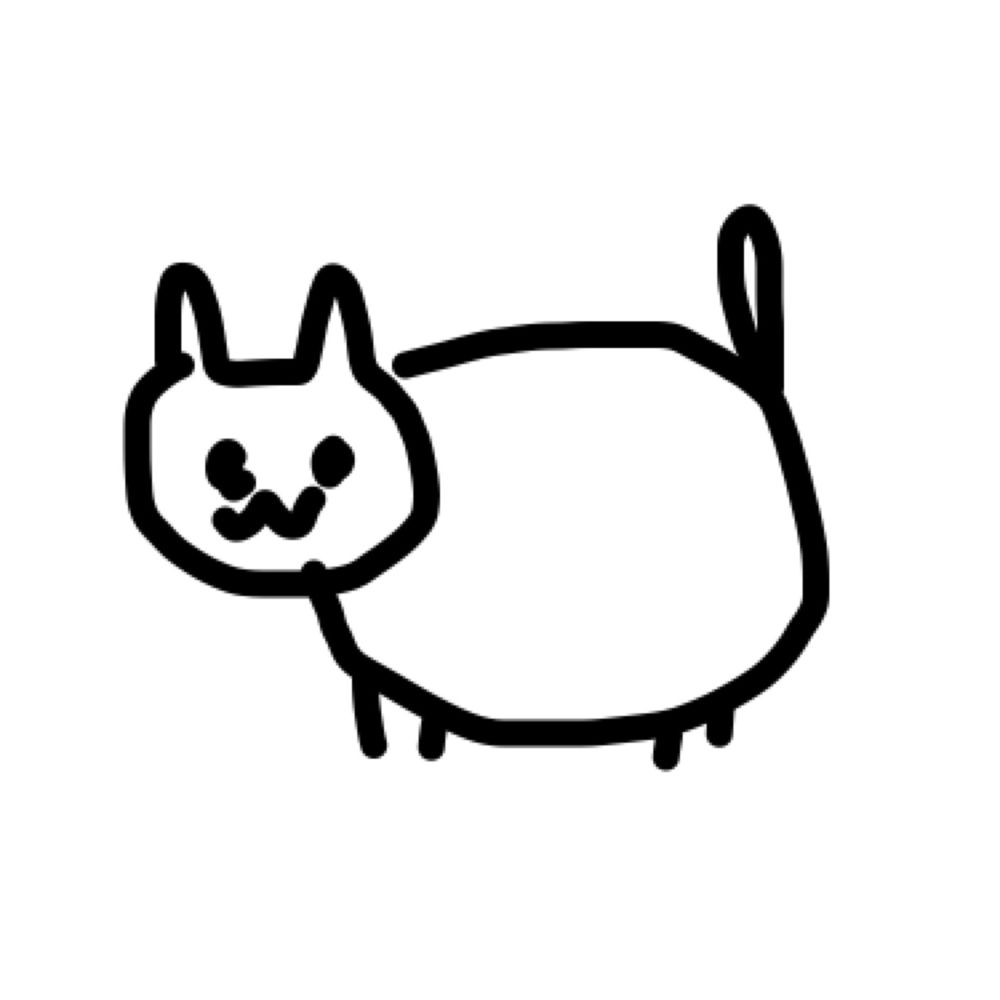 ぽち猫