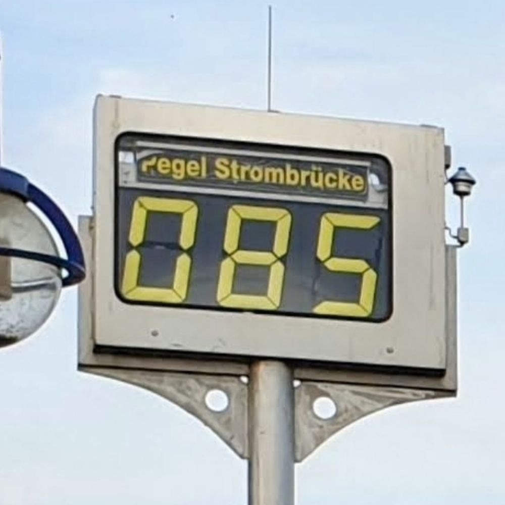 Elbpegel Magdeburg-Strombrücke