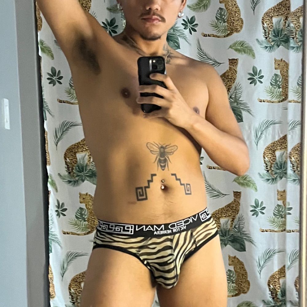 Discreet with a Belly Ring