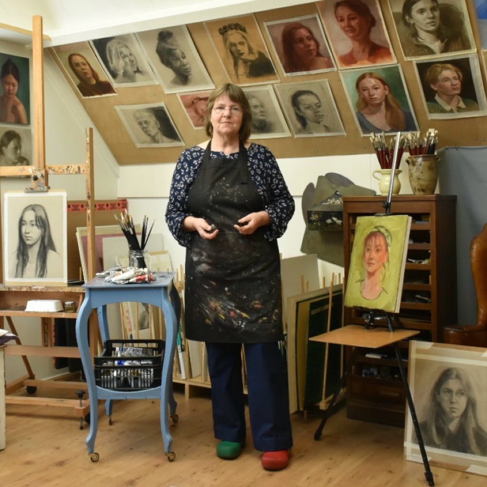 Claar van Leent portraitpainter