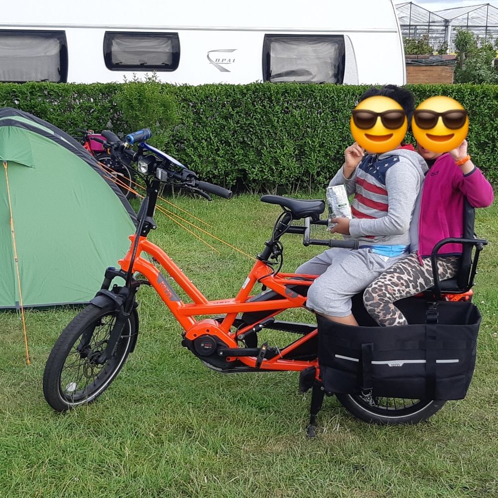 Spud on a Bike