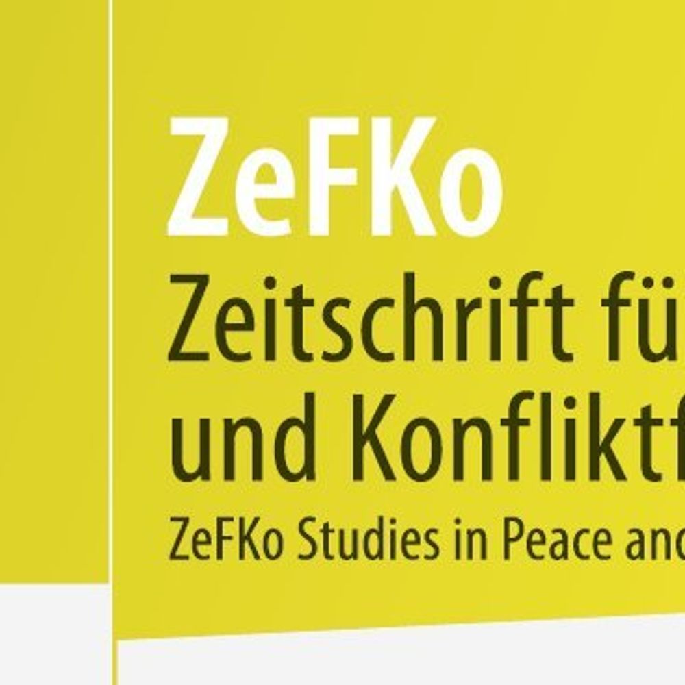 ZeFKo | Zeitschrift für Friedens- und Konfliktforschung