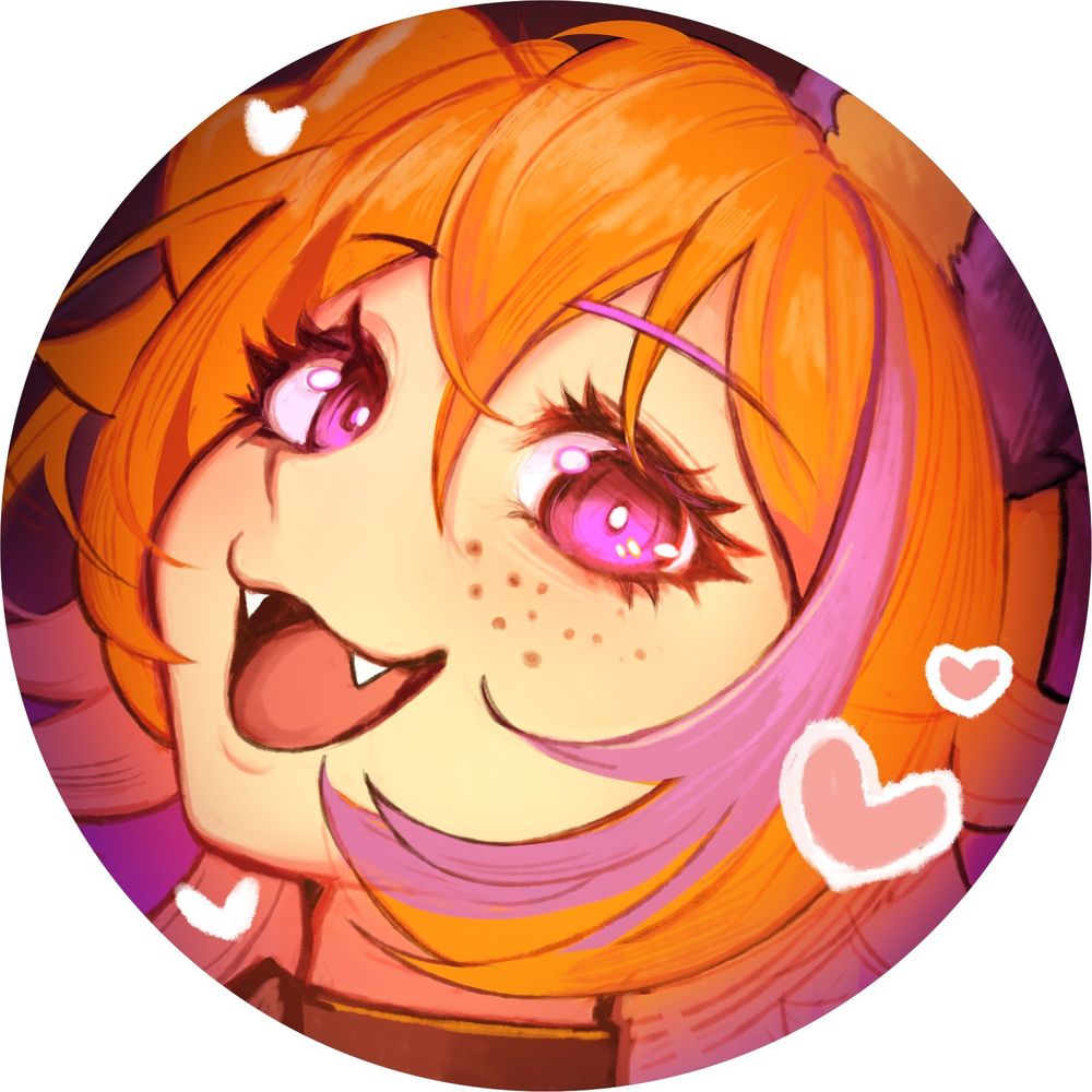 Rosie Rawr - Fox Vtuber - STTTS user 🧡💜