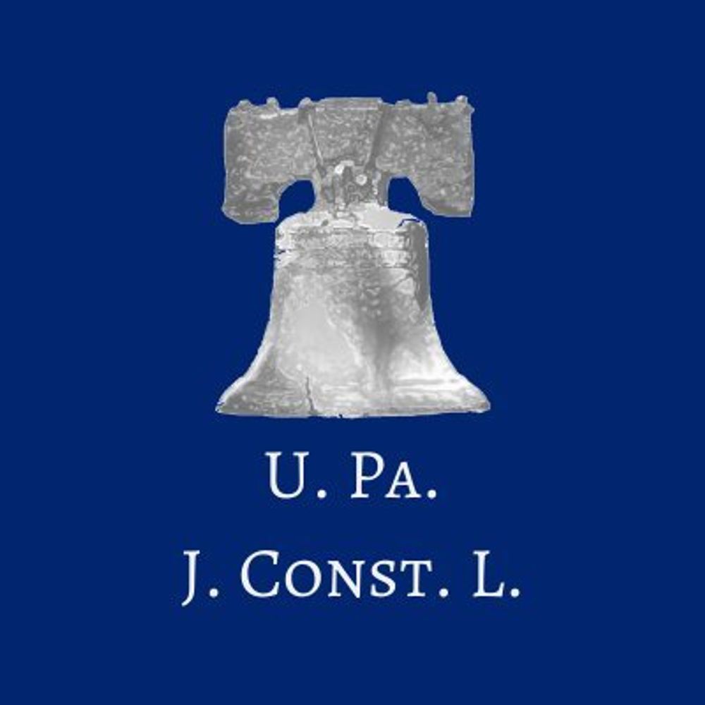 Penn Journal of Constitutional Law