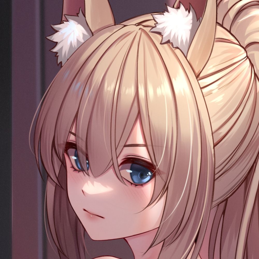 blu metal bunny