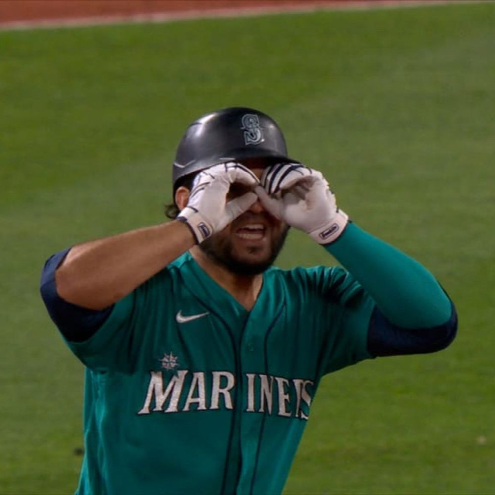 Did the Mariners hit a homer?