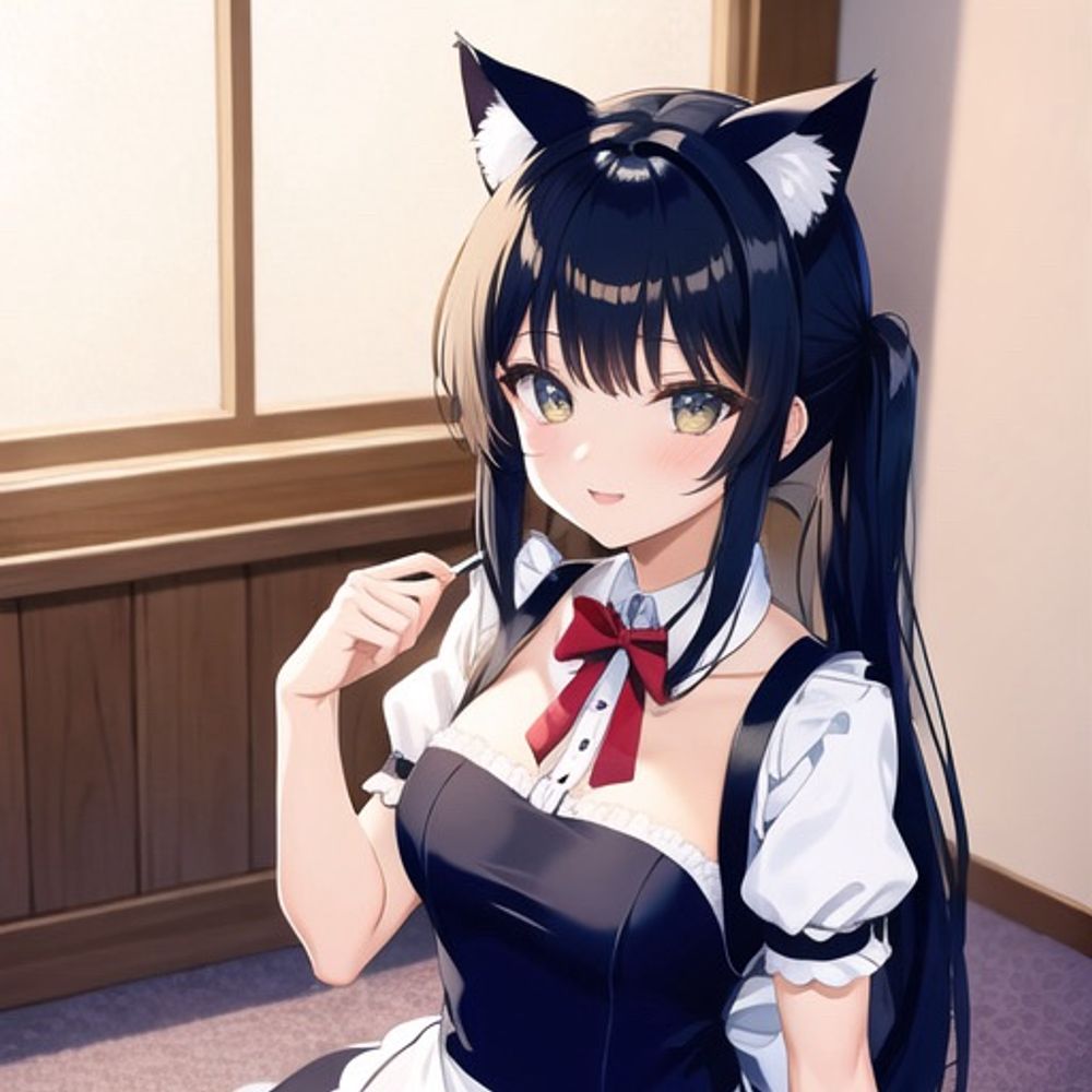 近所の猫耳メイド