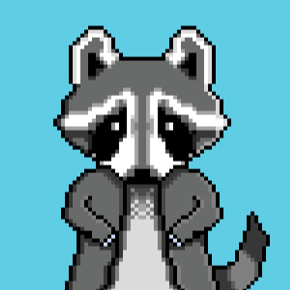 Trash panda PixelArt