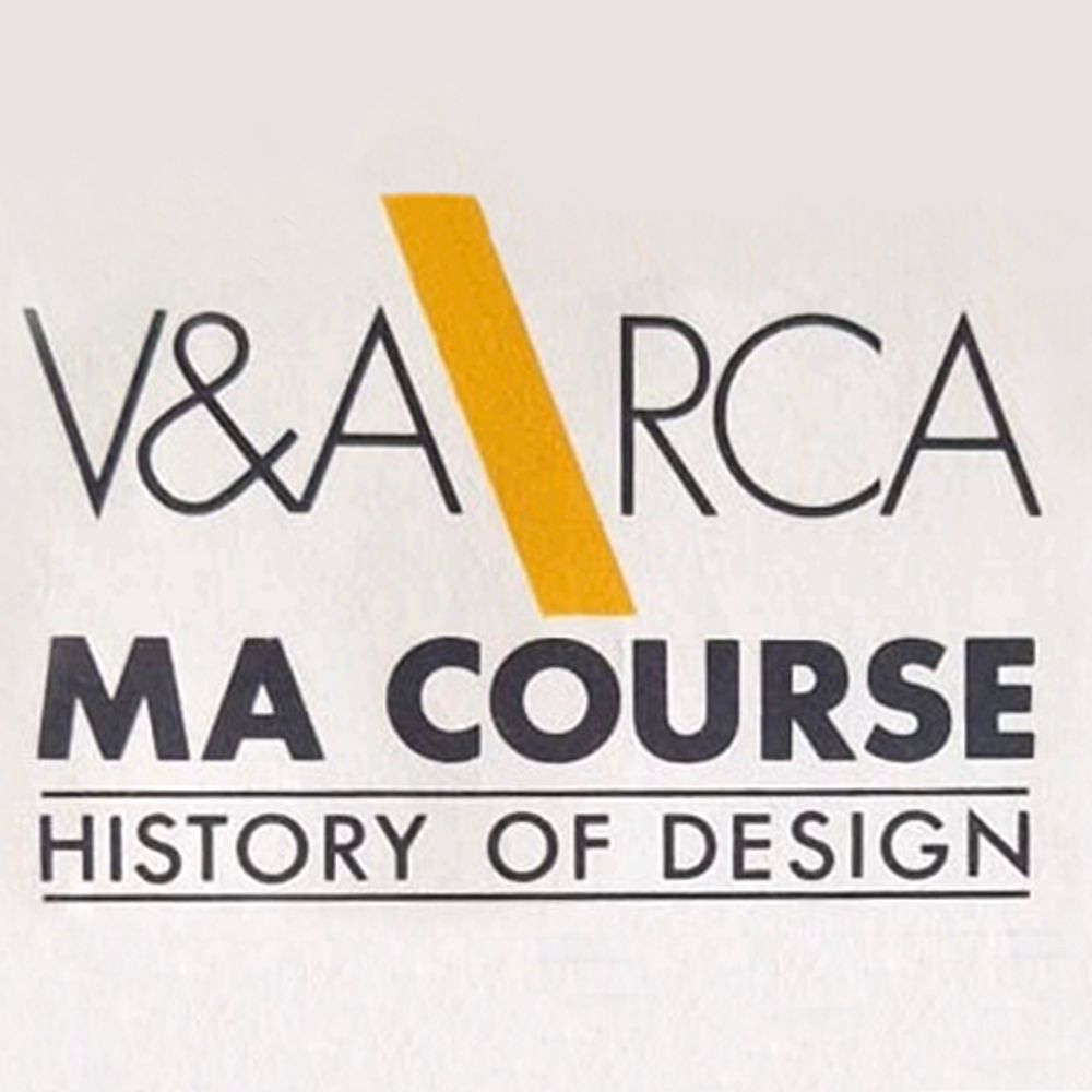 V&A/RCA History of Design MA Programme