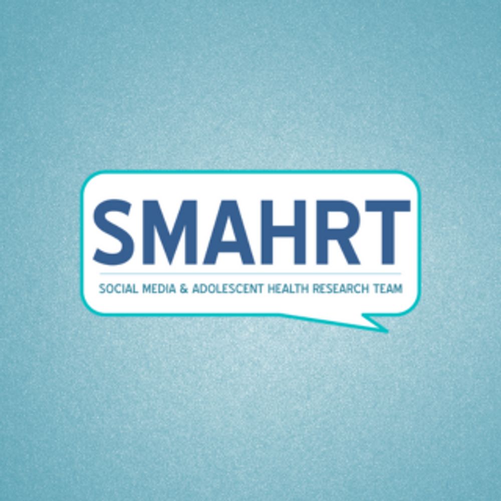 Social Media and Adolescent Health Research Team (SMAHRT)