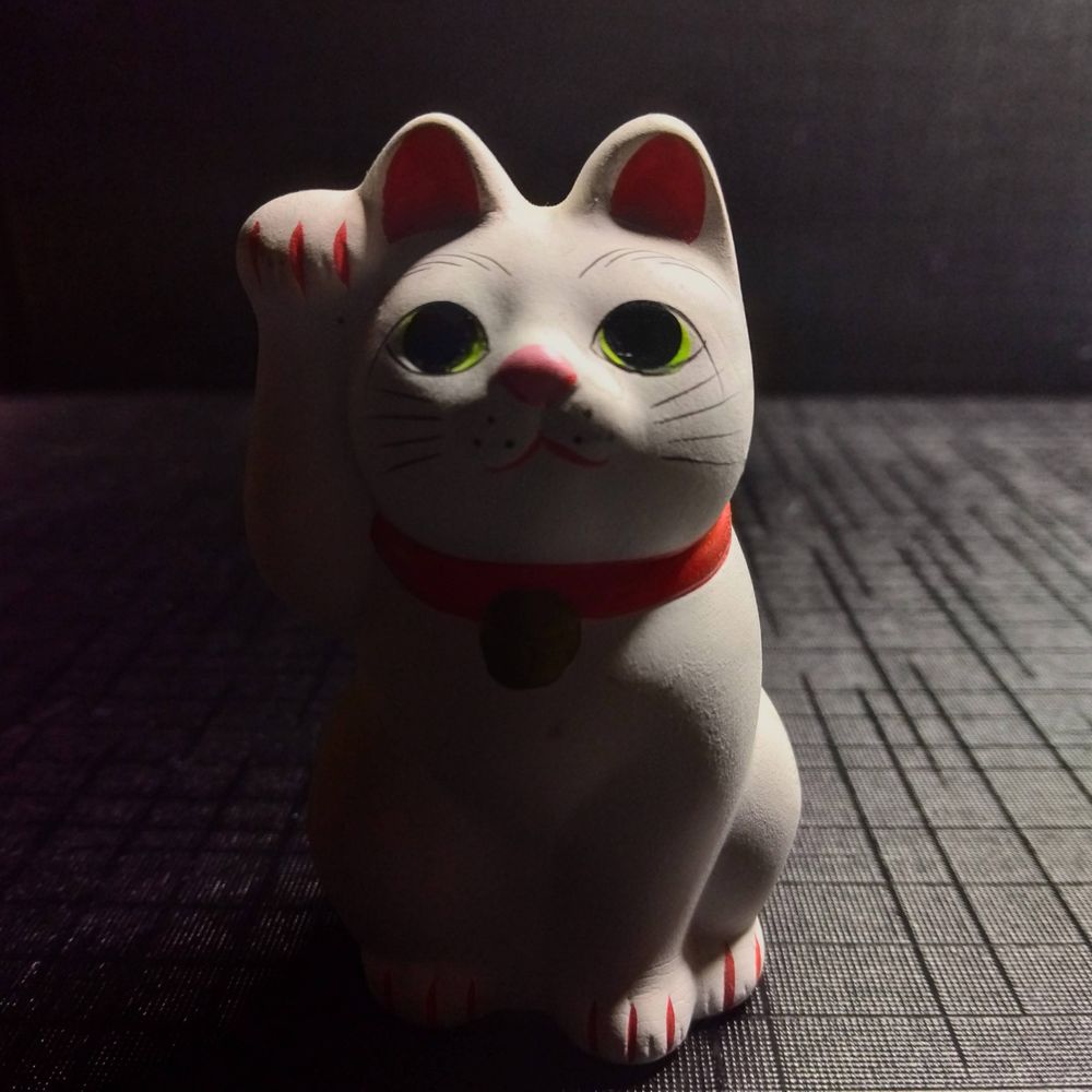 ねこまねき(てくてく)