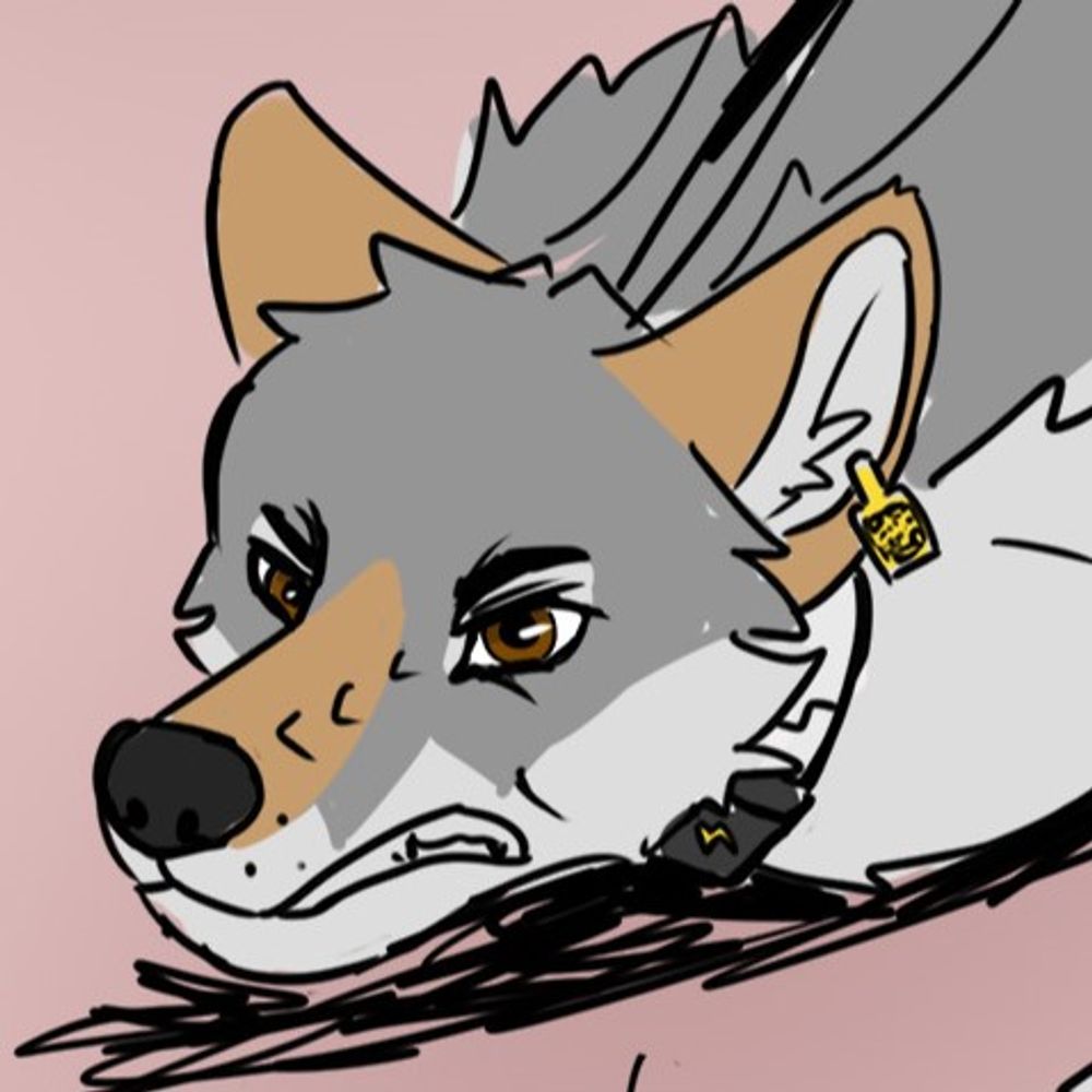 Jin Wolfdawg but it's midnight howlin' time!!1