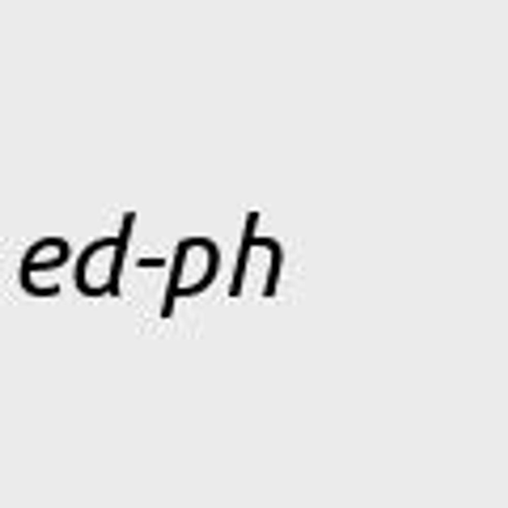 arXiv physics.ed-ph Physics Education