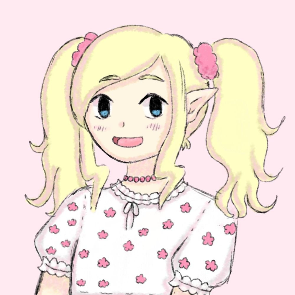 pastel pink zelda ▴