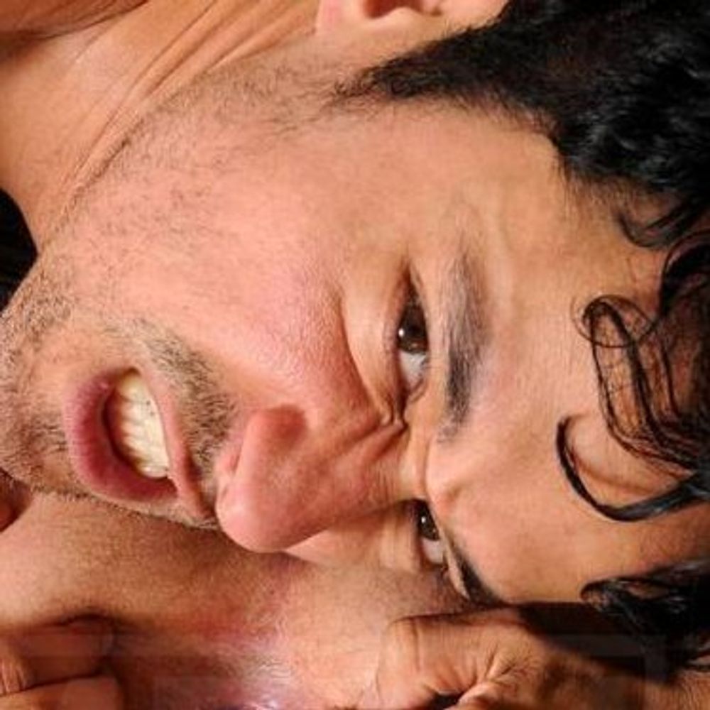 Naked men doing things