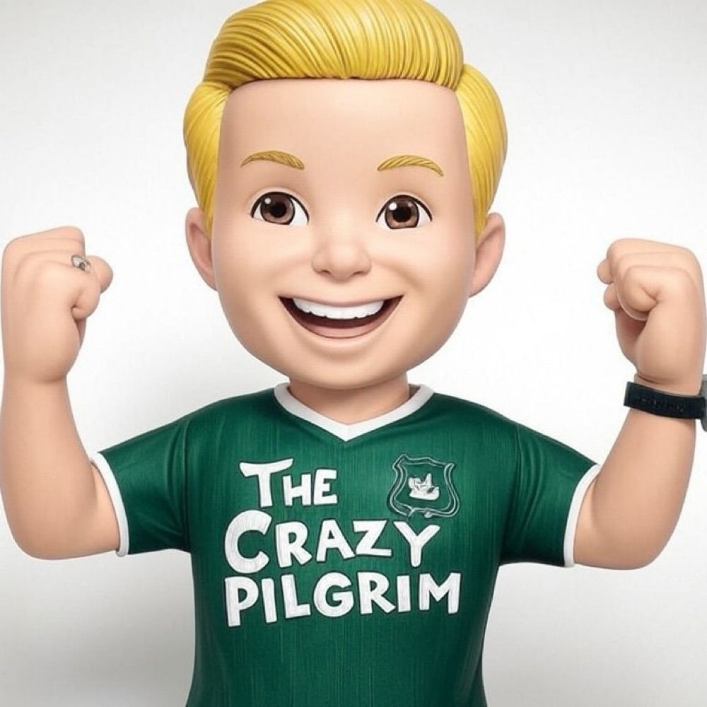 The Crazy Pilgrim! 👍👊💚