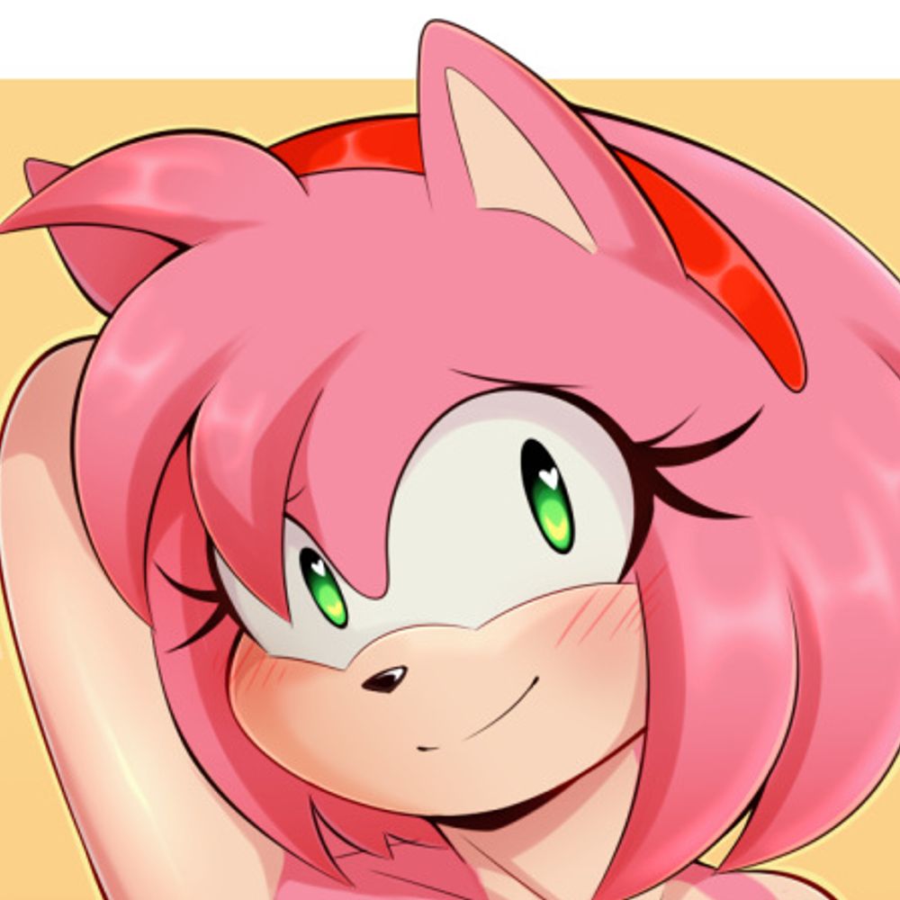 Amy rose, budding nudist!