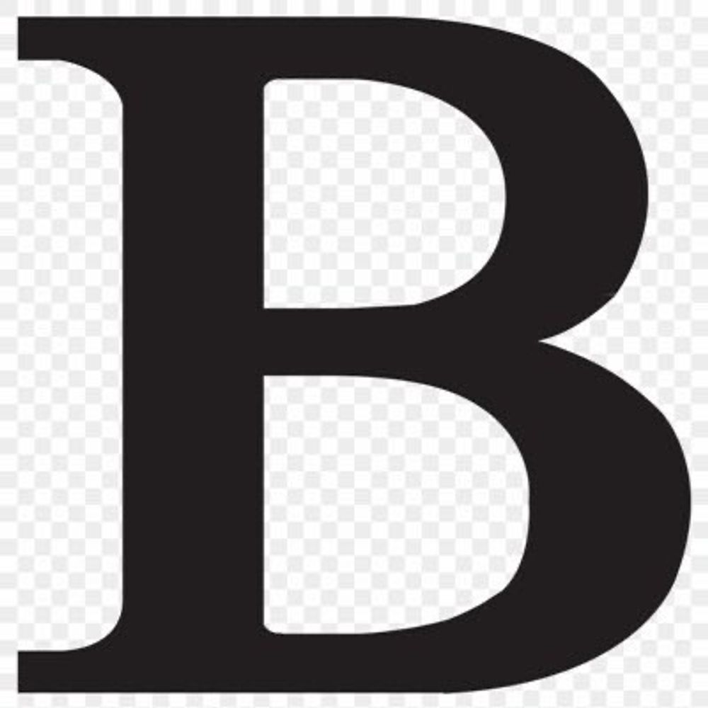 B 