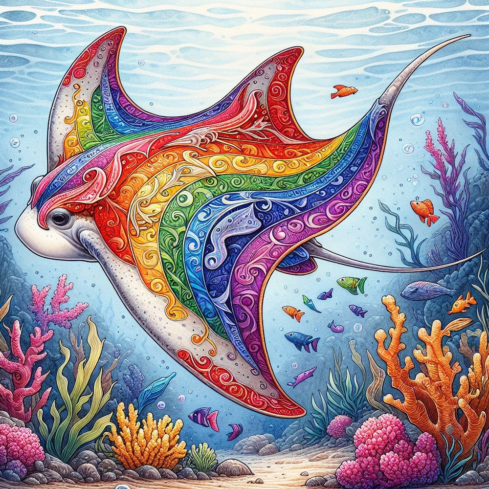 Manta 🌈🐳