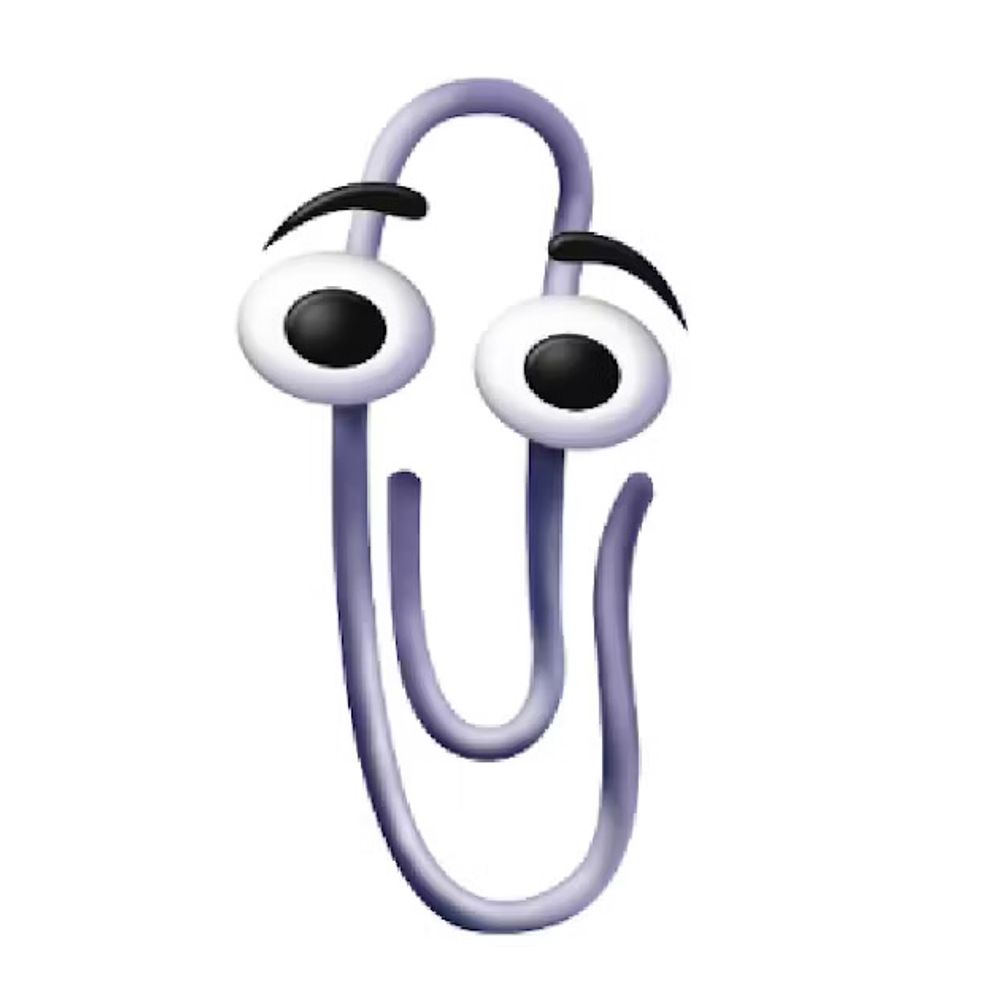 Clippy didn't sell your data 📎📎📎