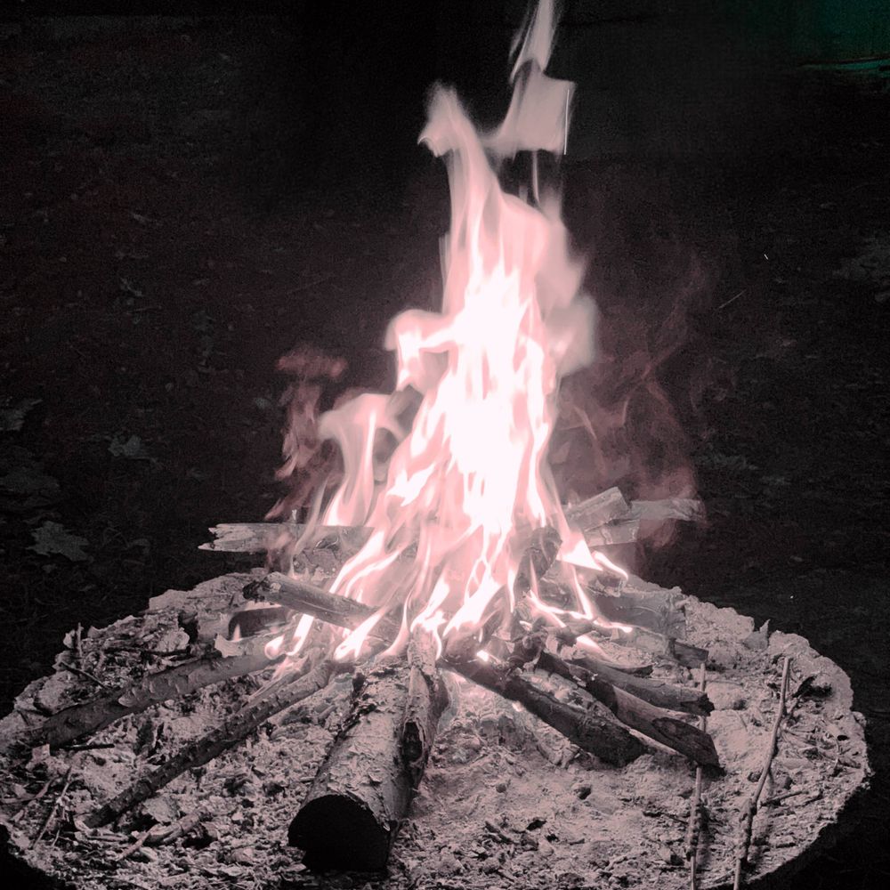 🔥 Rustic Campfire