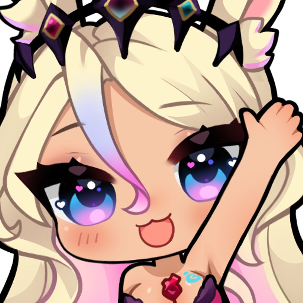 Rinnibun 🔴 Corrupted Crystal Moon Bunny 🔴
