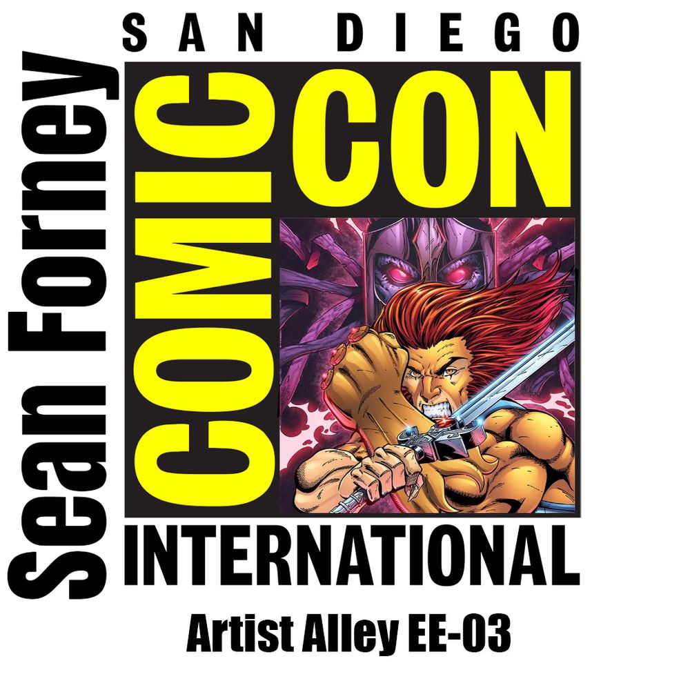 Sean Forney @ SDCC Artist Alley EE-03