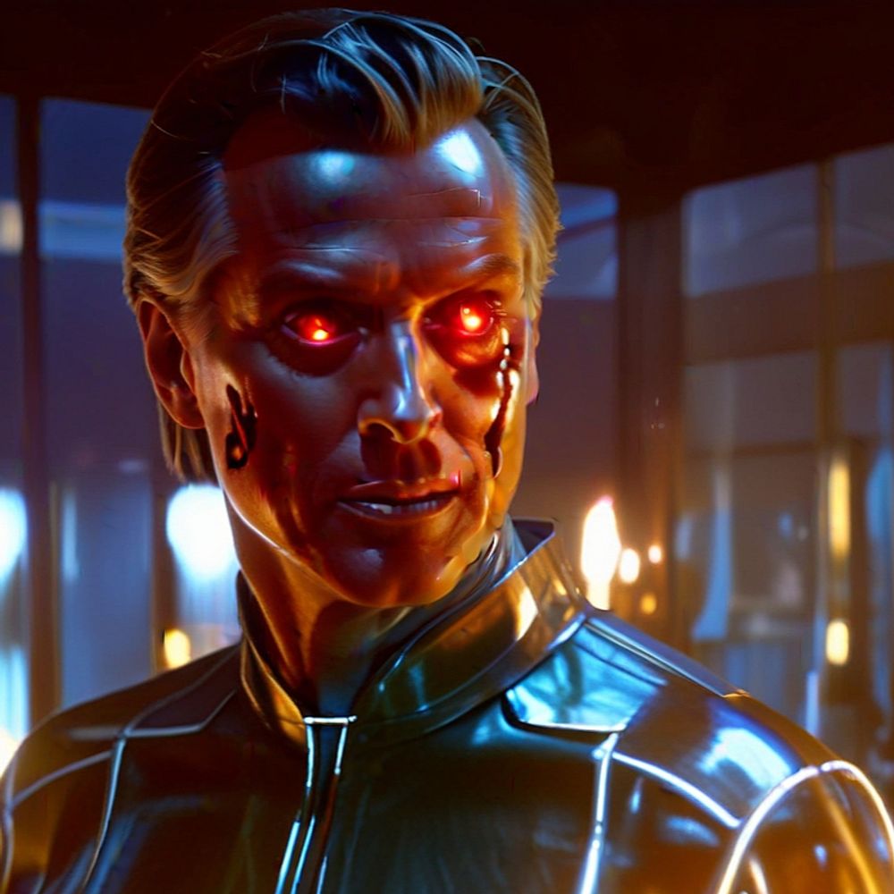 Cybernetic Overlord Newsom