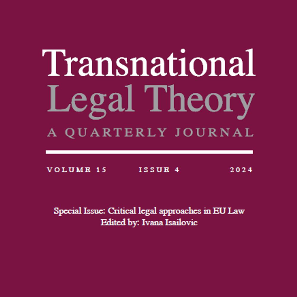 Transnational Legal Theory