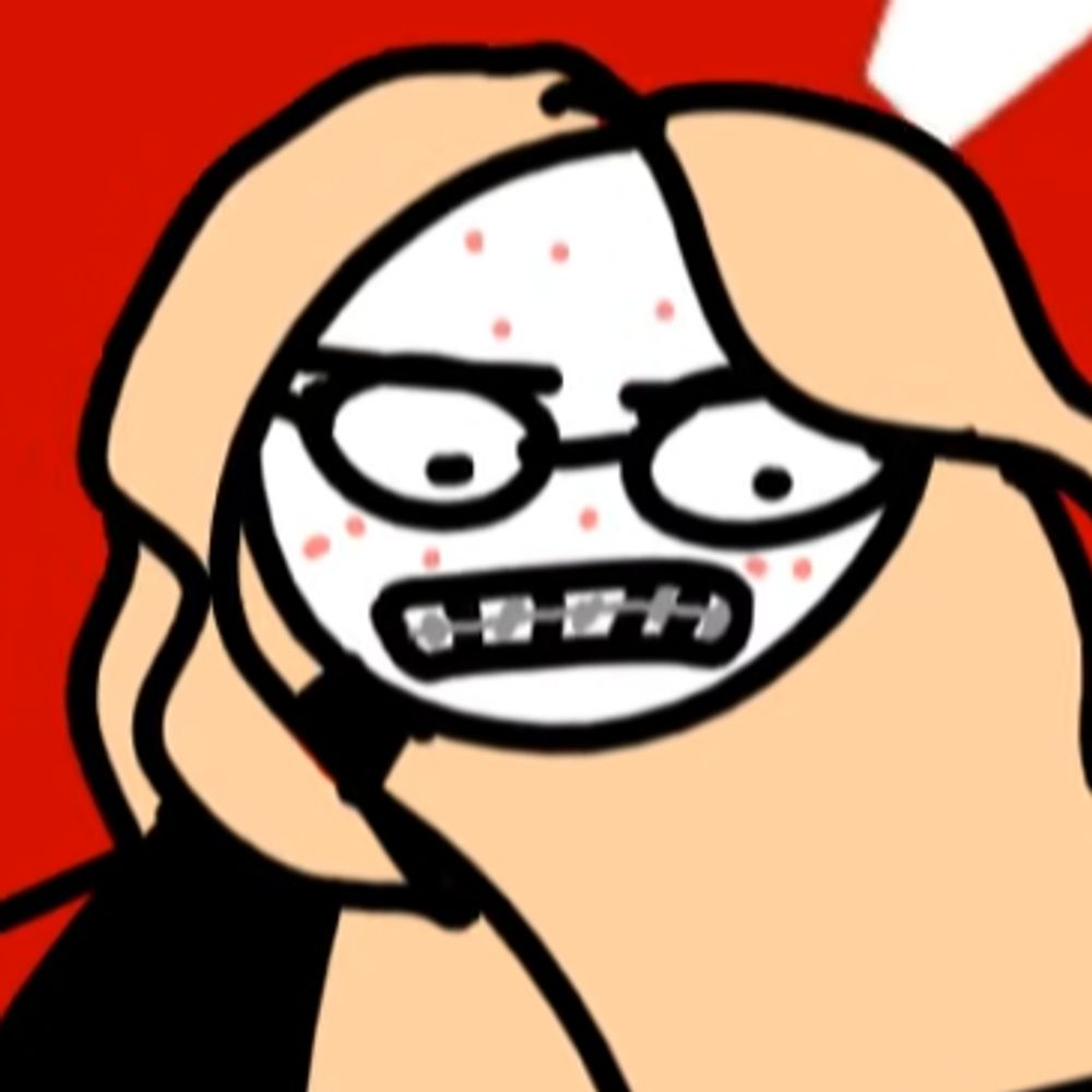 >:(