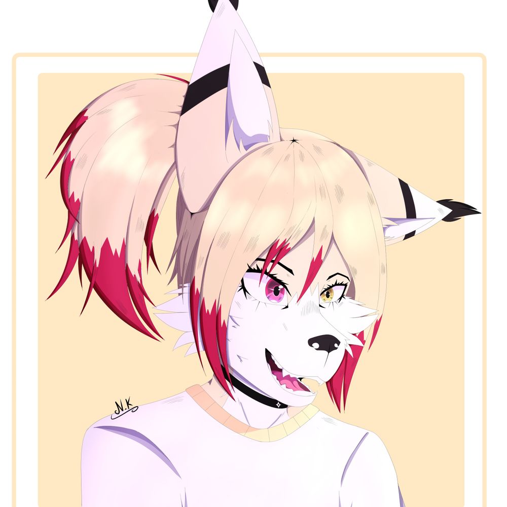 Nicky kitsune Commissions Open🌸